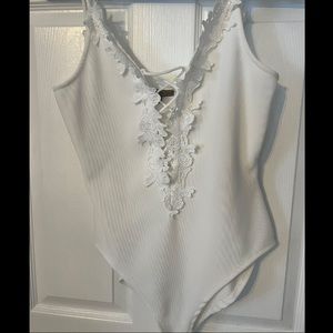 Corset Front Bodysuit